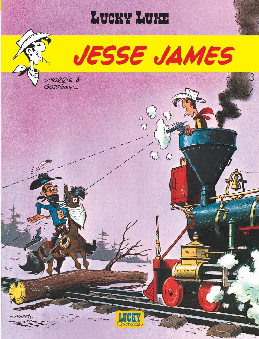 Lucky Luke Tome 4 : Jesse James - Click to enlarge picture.