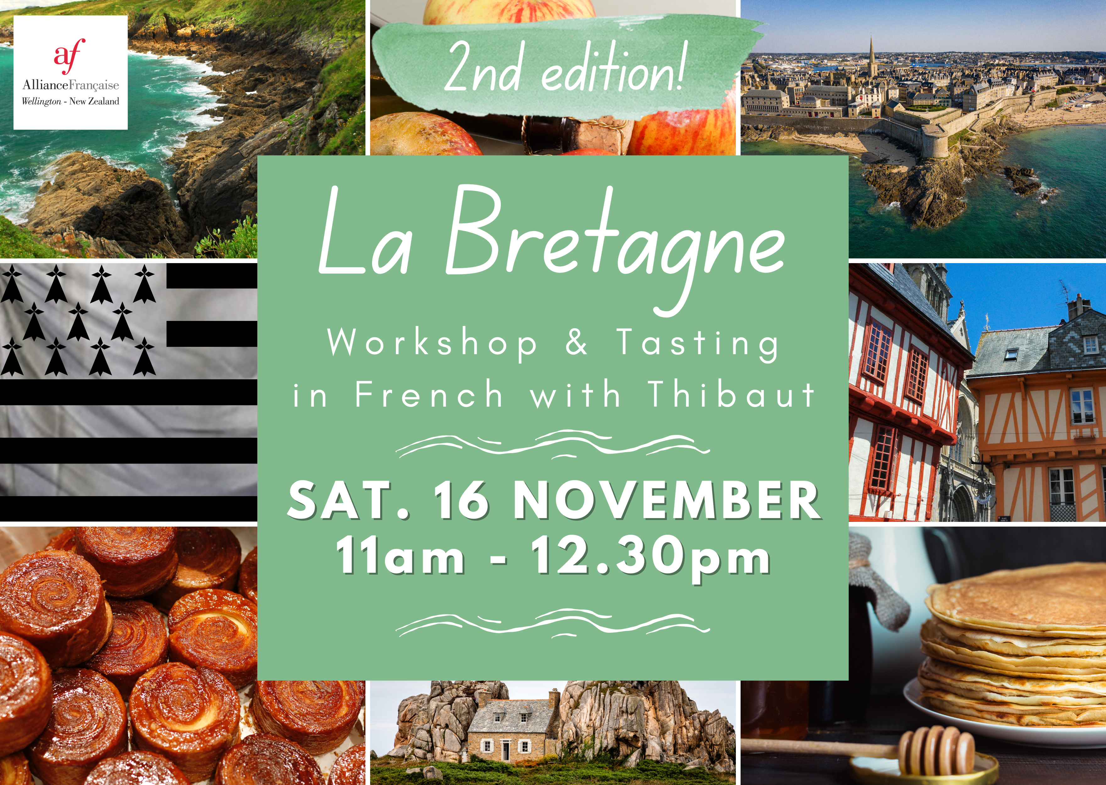 Découvrez la Bretagne -  Regional Workshop & Tasting - 2nd Edition! 🤗