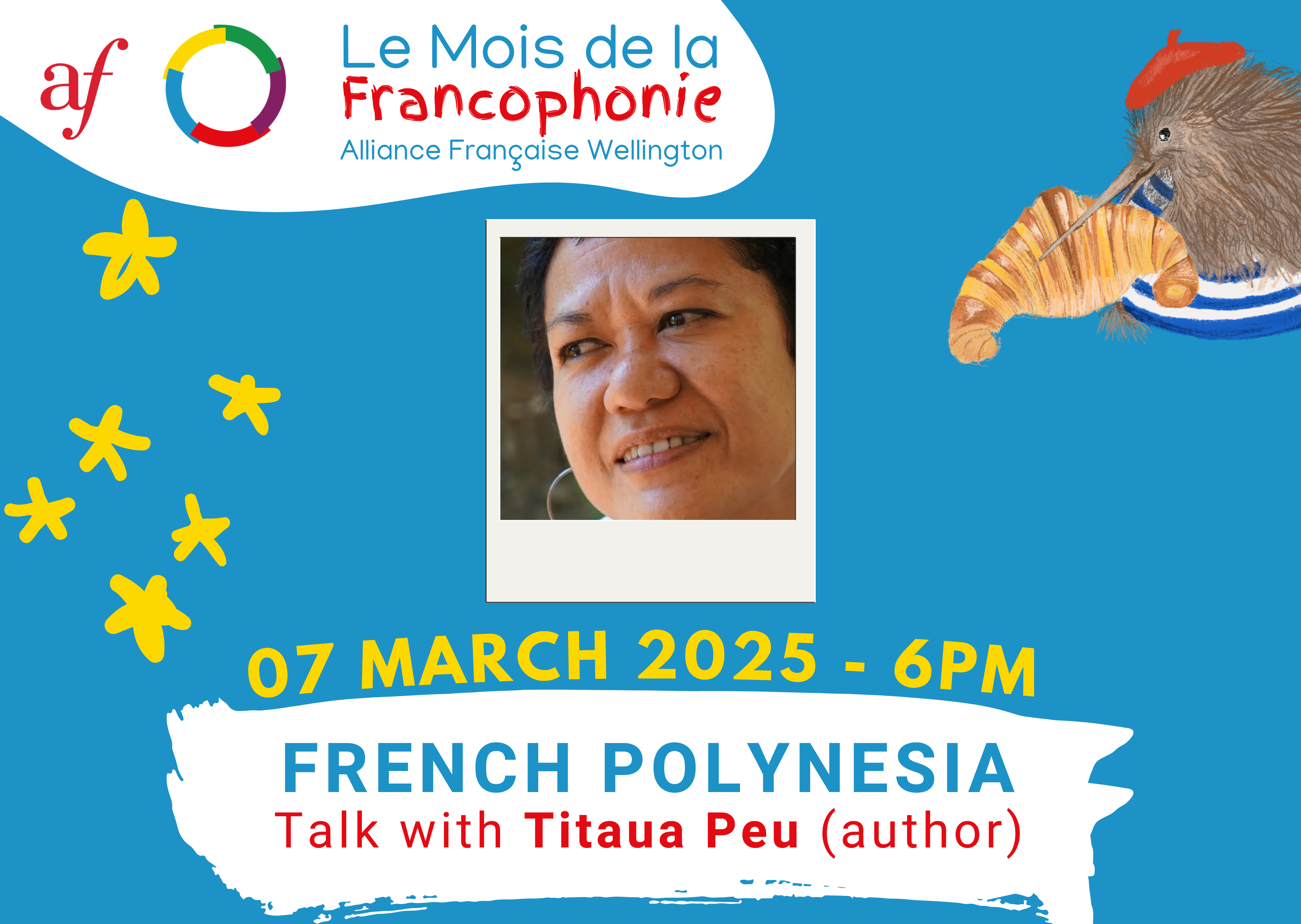 Francophonie 2025 - Talk with Titaua Peu, French Polynesian Author