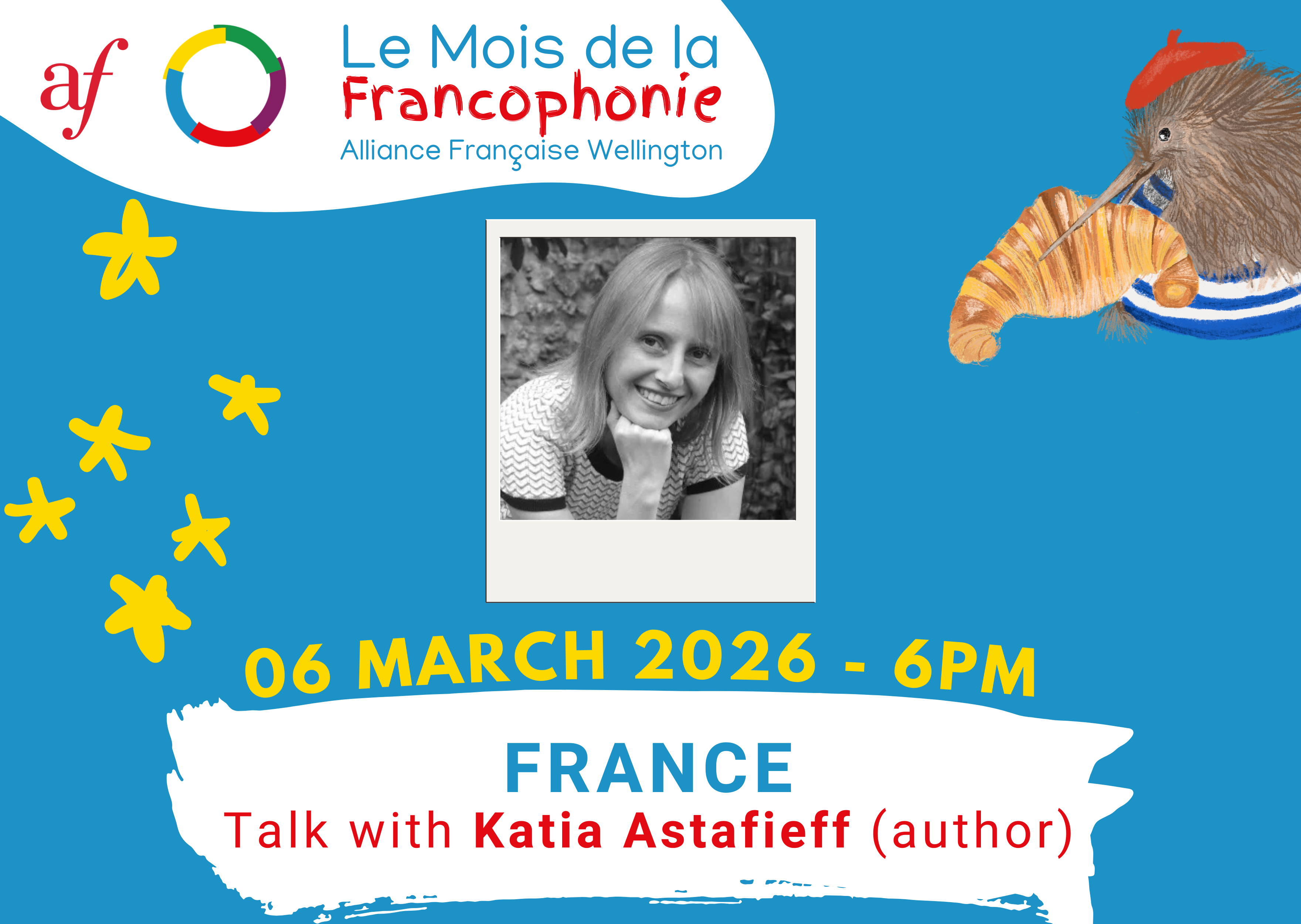 Francophonie 2026 - Talk with Katia Astafieff French Author