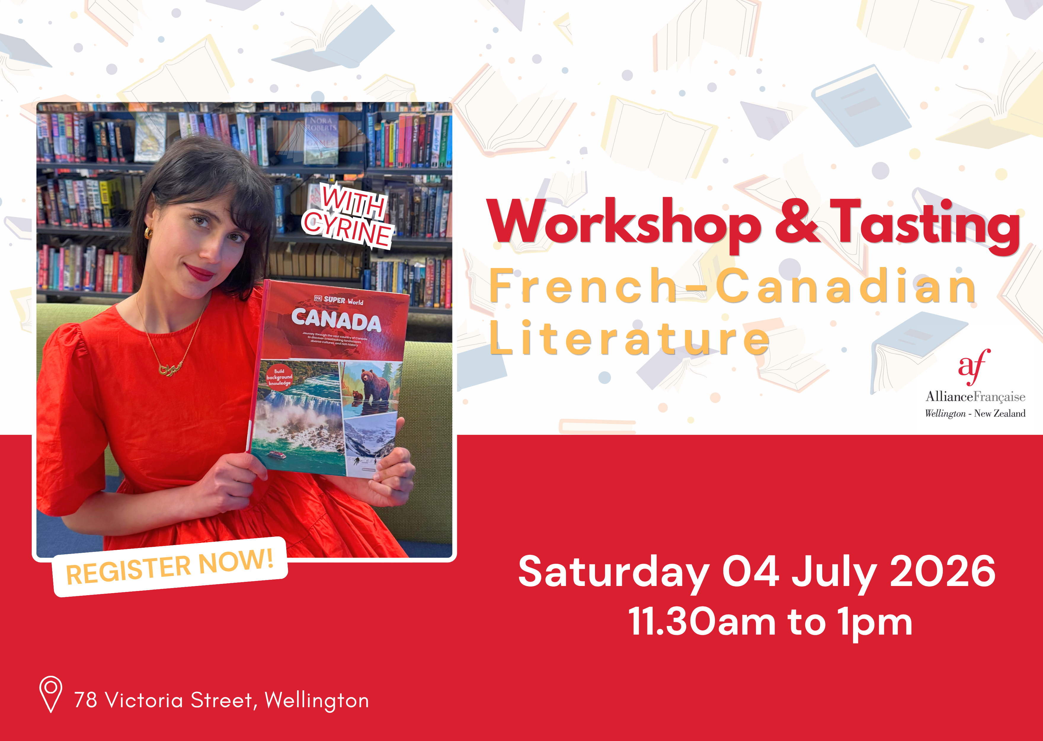 French-Canadian Literature - Workshop & Tasting
