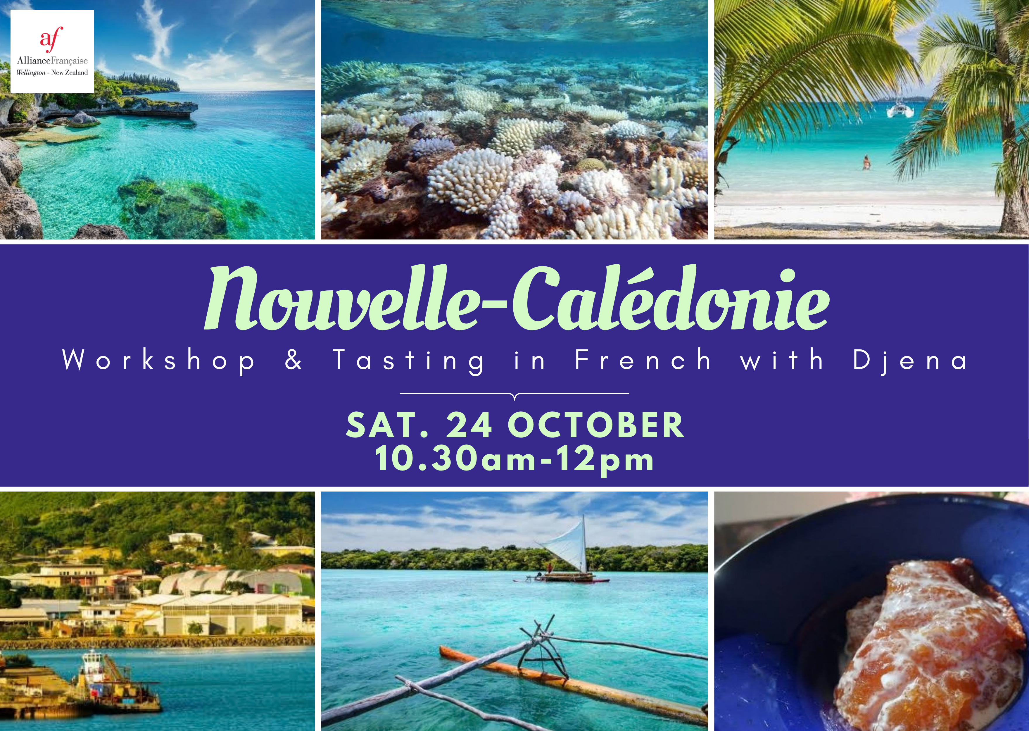 Découvrez la Nouvelle-Calédonie - Workshop & Tasting