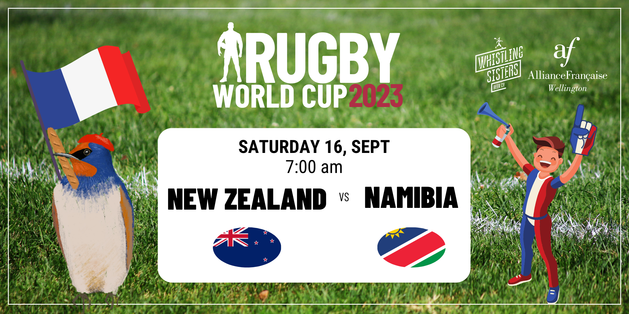 Rugby World Cup 2023 - New Zealand vs. Namibia