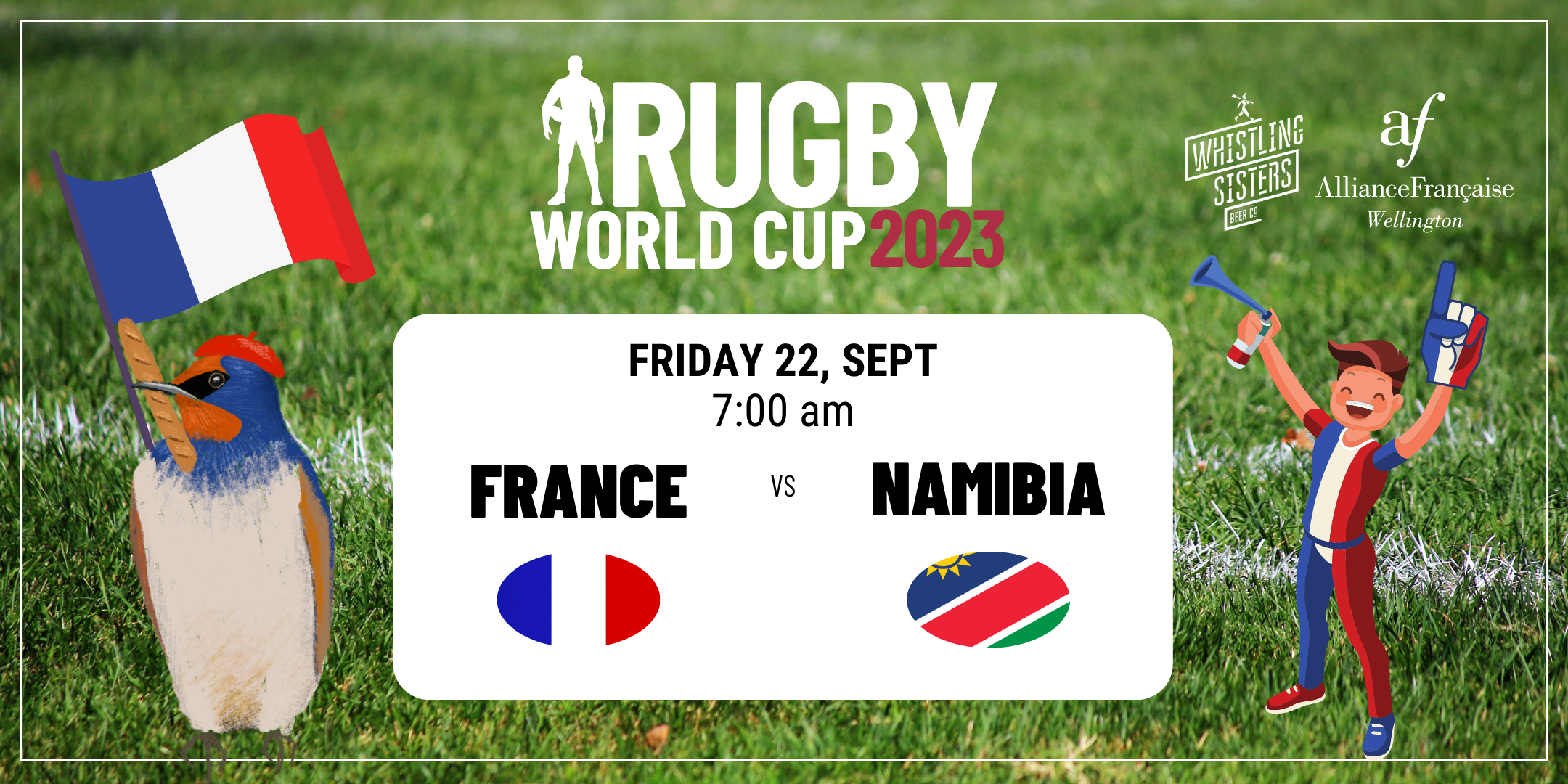 Rugby World Cup 2023 - France vs. Namibia
