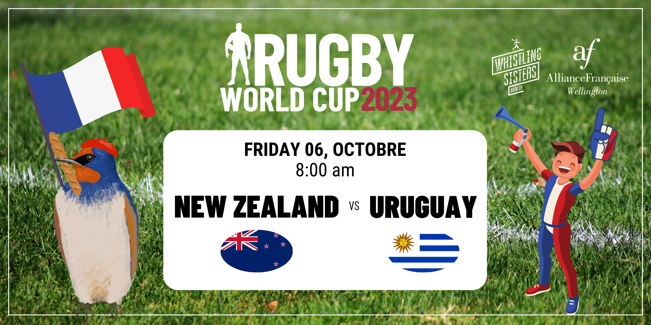 Rugby World Cup 2023 - New Zealand vs. Uruguay