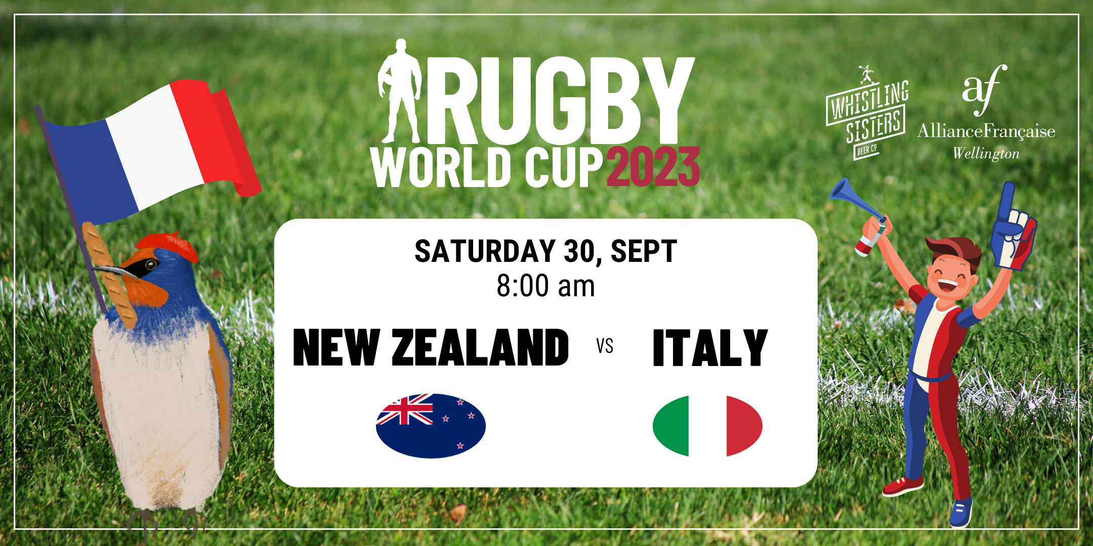 Rugby World Cup 2023 - New Zealand vs. Italy