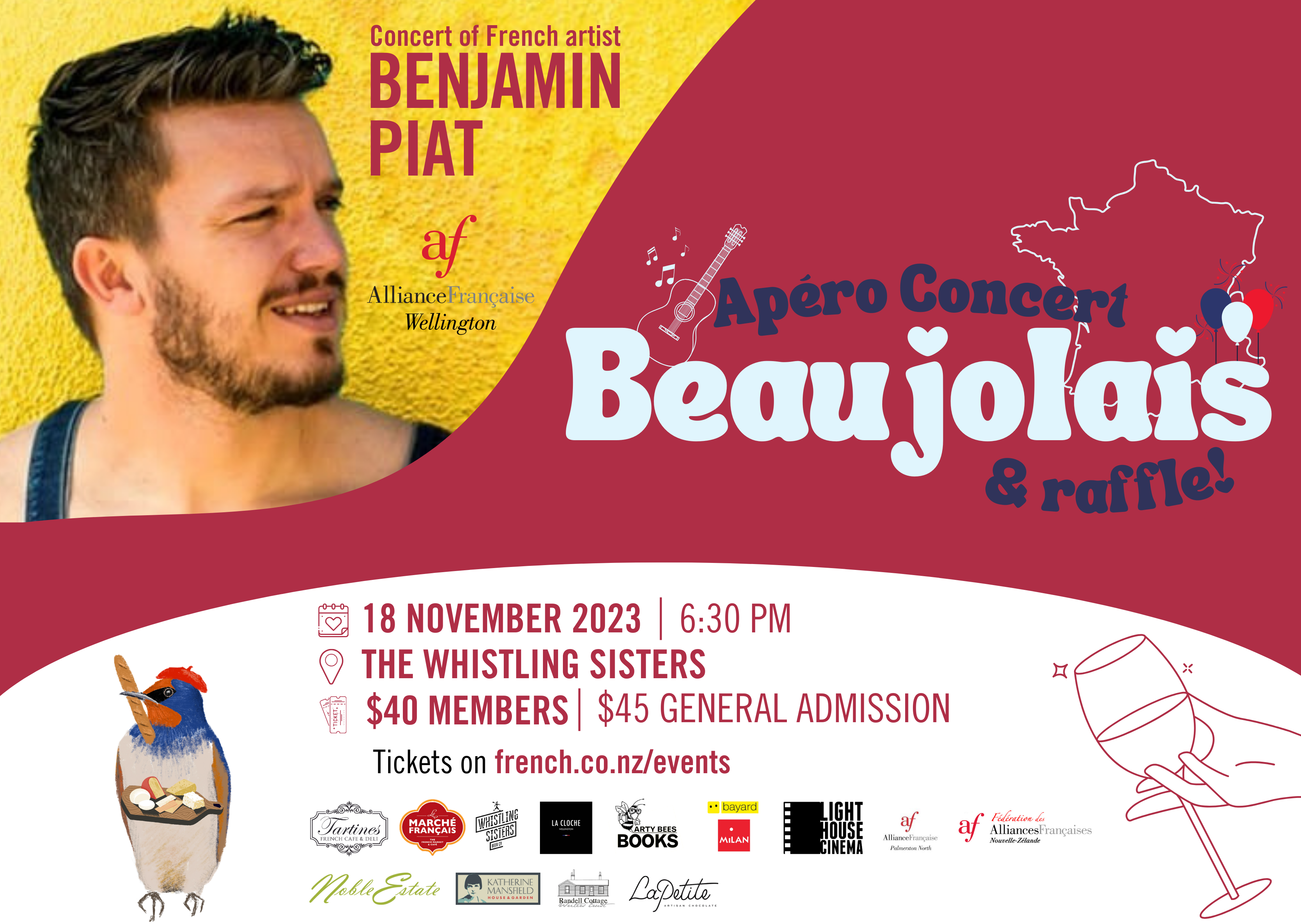 Apéro Concert Beaujolais & Raffle