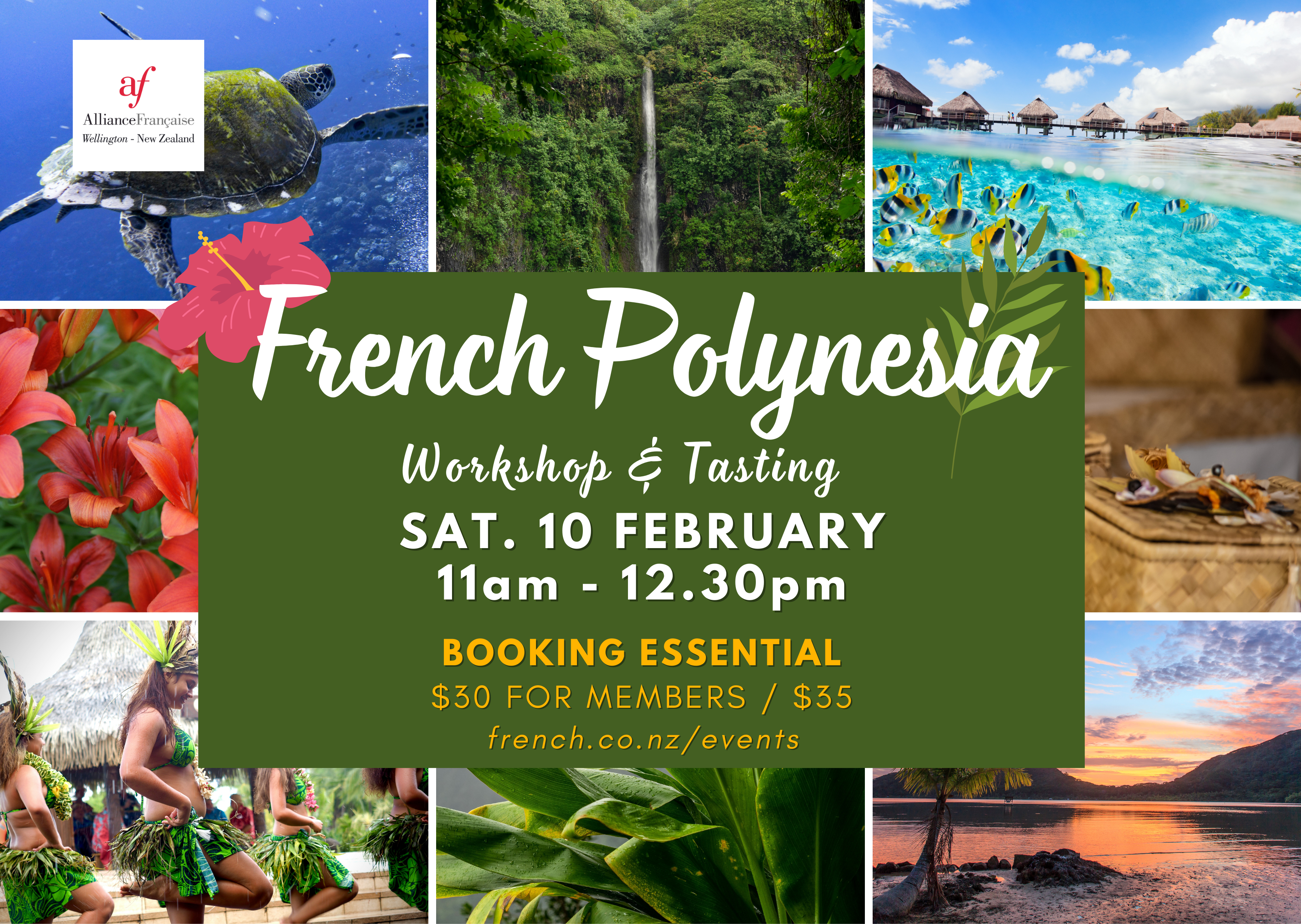 Découvrez la Polynésie Française - French Workshop & Tasting