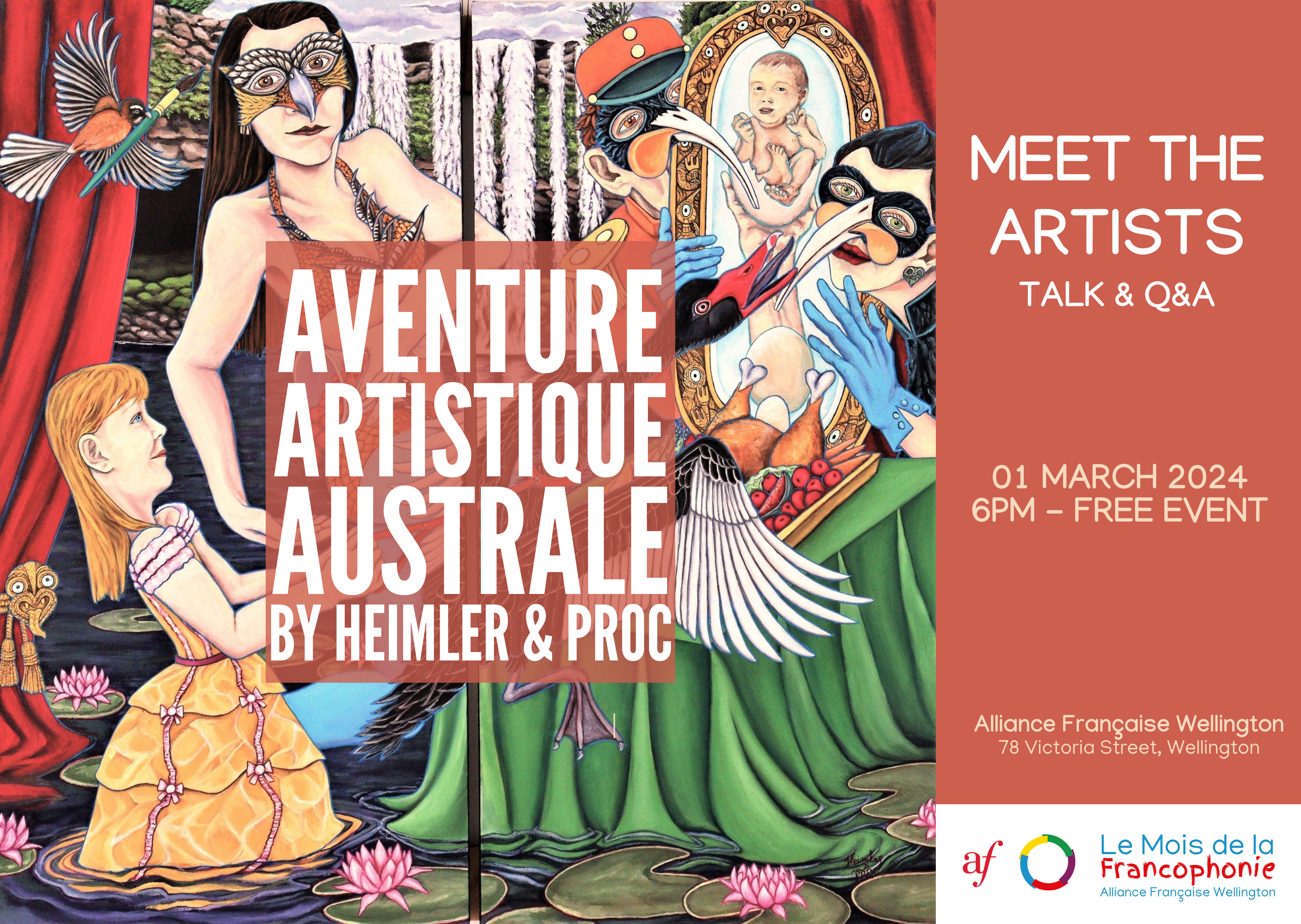 🎨 Aventure Artistique Australe - Talk with artists Heimler & Proc