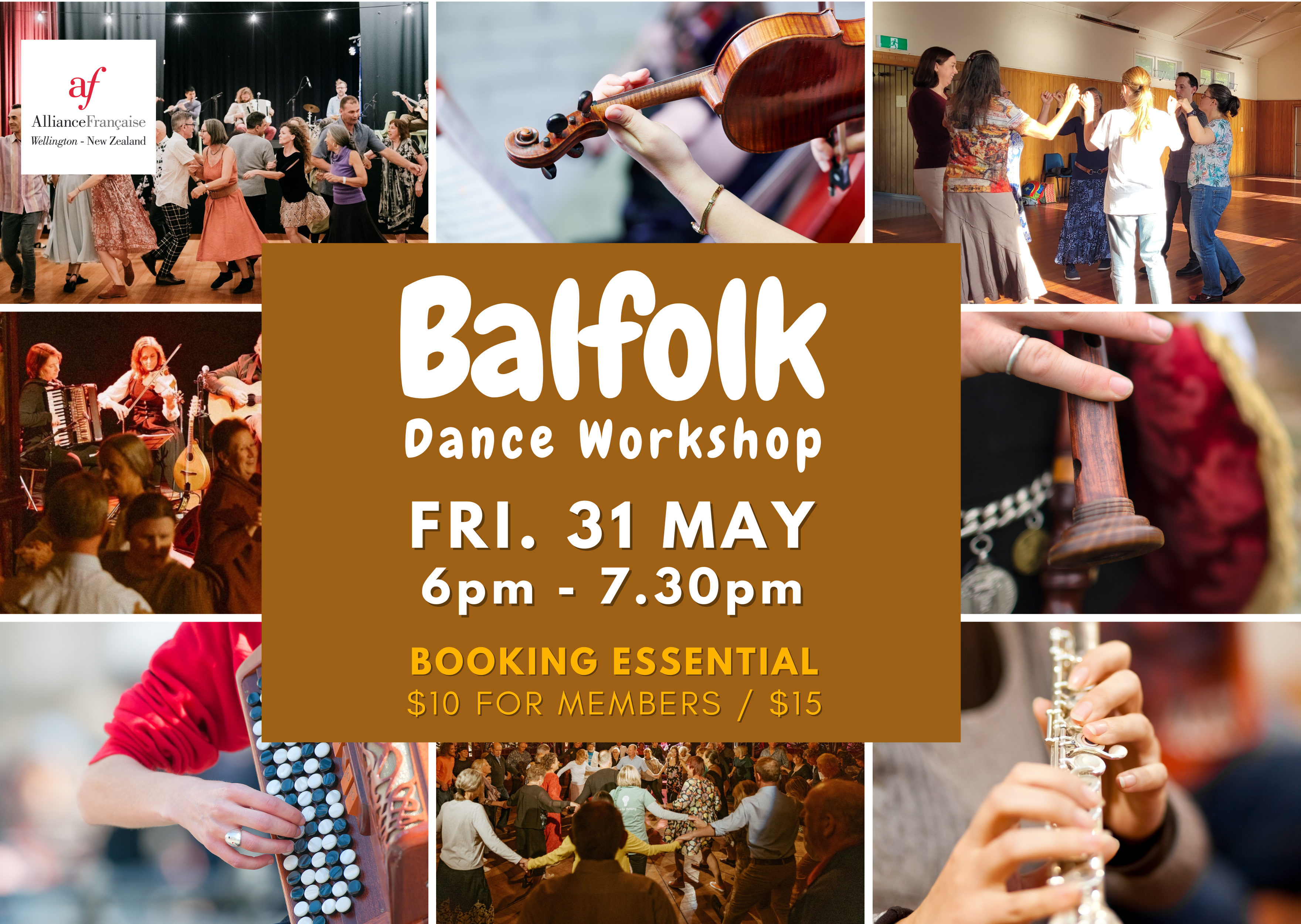 Découvrez le Balfolk - Dance Workshop