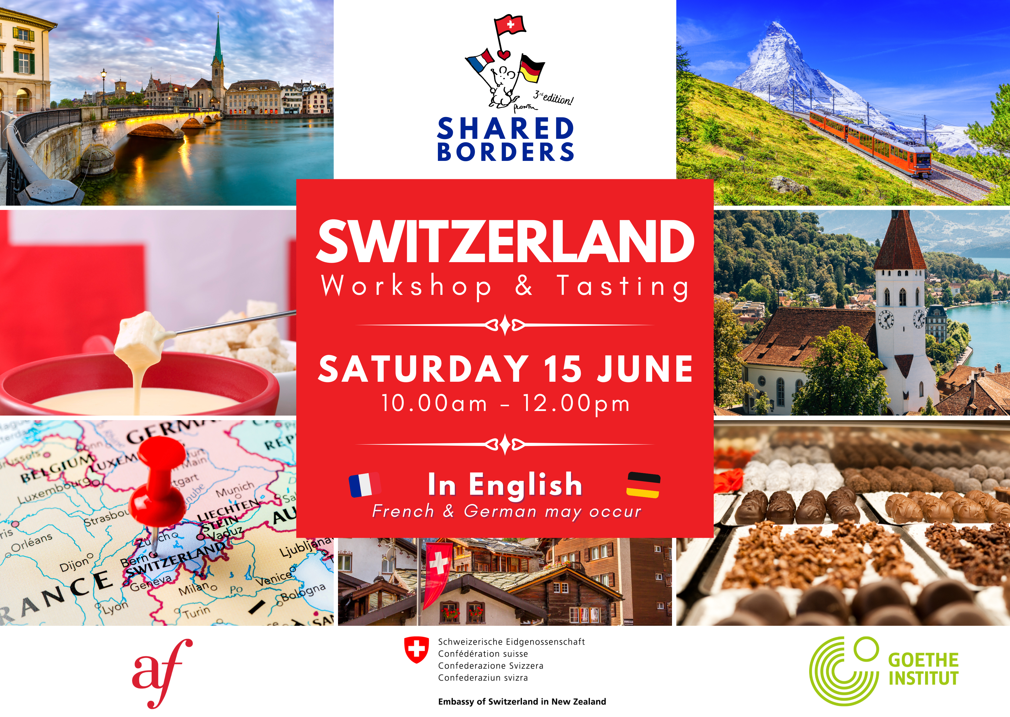 Shared Borders - Switzerland Workshop & Tasting - Third Edition