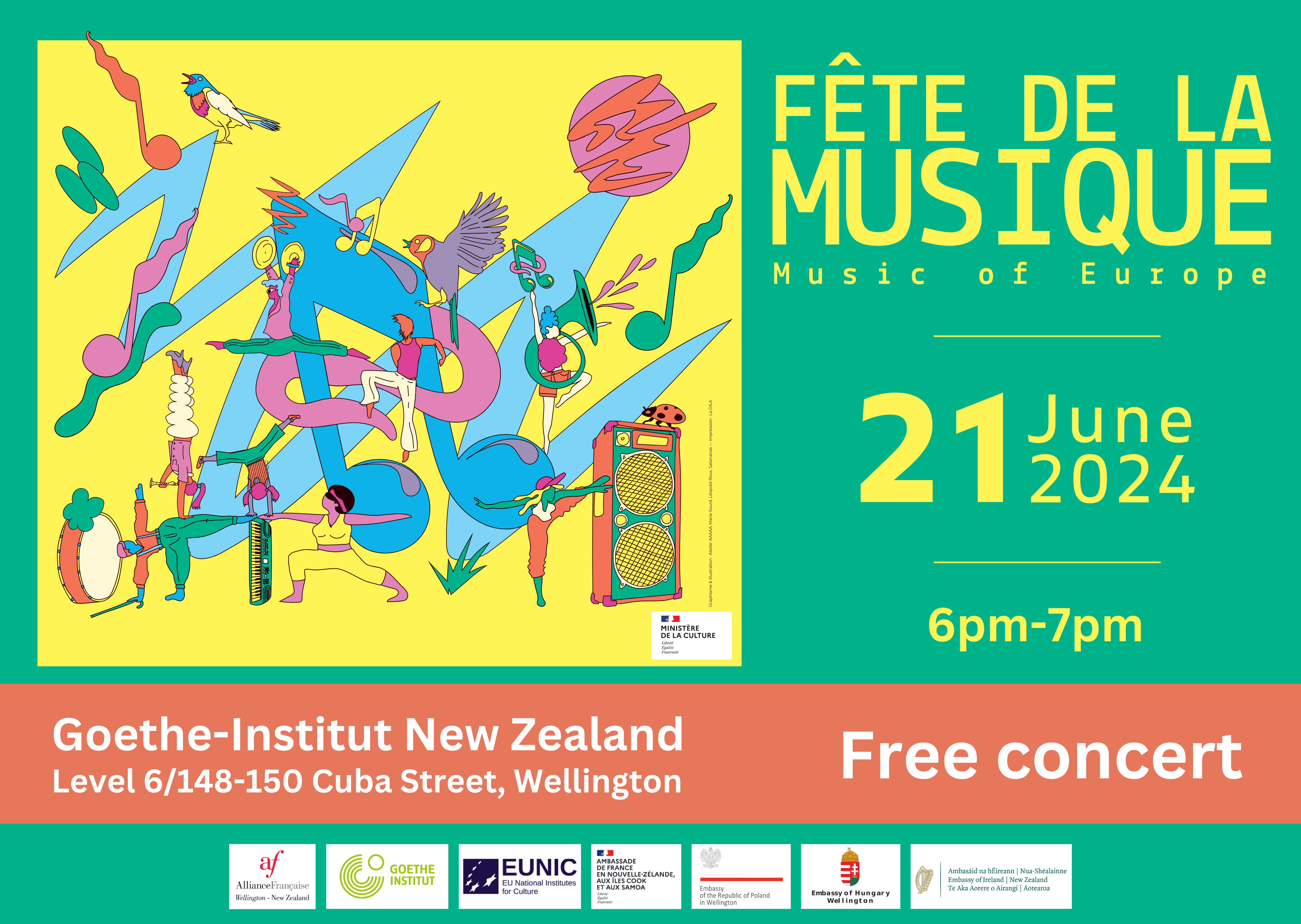 Fête de la Musique - Free Concert of European Music